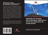 Aptitude de certains pyroclastiques nigérians à servir de matériaux de construction