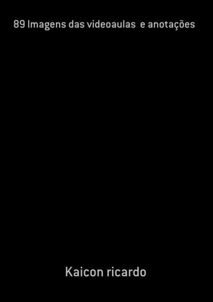 89 Imagens Das Videoaulas E Anotações (eBook, PDF)