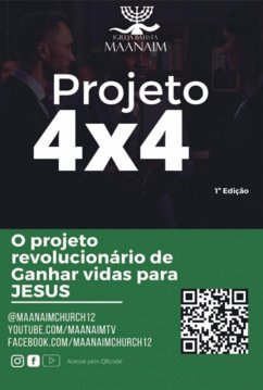 Cover 4x4 - Projeto Para Ganhar Vidas Para Jesus (eBook, PDF)