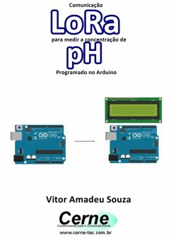 Cover Comunicação Lora Para Medir A Concentração De Ph Programado No Arduino (eBook, PDF)