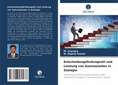Cover Entscheidungsfindungsstil und Leistung von Gymnasiasten in Zoologie