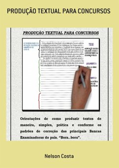 Cover Produção Textual Para Concursos (eBook, PDF)