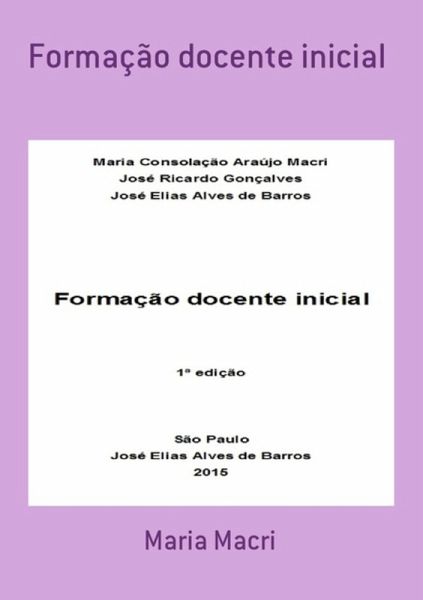 Formação Docente Inicial (eBook, PDF)