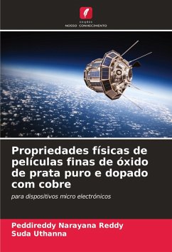 Propriedades físicas de películas finas de óxido de prata puro e dopado com cobre - Narayana Reddy, Peddireddy;Uthanna, Suda