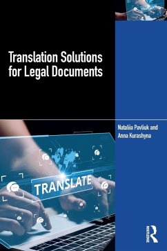 Translation Solutions for Legal Documents - Pavliuk, Nataliia; Kurashyna, Anna