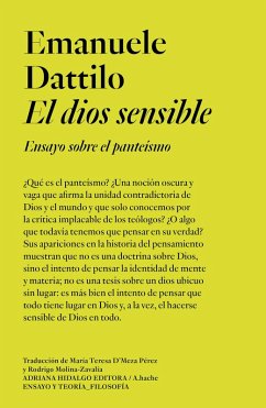 Cover El dios sensible (eBook, ePUB)