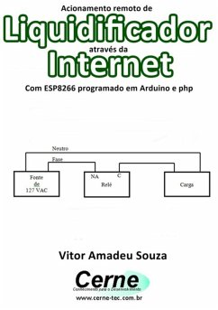 Acionamento Remoto De Liquidificador Através Da Internet Com Esp8266 Programado Em Arduino E Php (eBook, PDF) - Souza, Vitor Amadeu