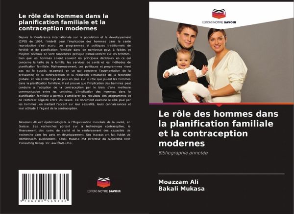 Le rôle des hommes dans la planification familiale et la contraception modernes
