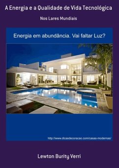 Cover A Energia E A Qualidade De Vida Tecnológica (eBook, PDF)