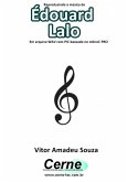 Reproduzindo A Música De Édouard Lalo Em Arquivo Wav Com Pic Baseado No Mikroc Pro (eBook, PDF)