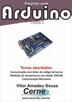 Cover Projetos Com Arduino - Parte X (eBook, PDF)