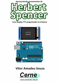 Cover Apresentando Pensamentos De Herbert Spencer Com Display Tft Programado No Arduino (eBook, PDF)