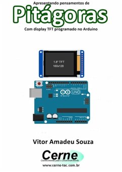 Cover Apresentando Pensamentos De Pitágoras Com Display Tft Programado No Arduino (eBook, PDF)