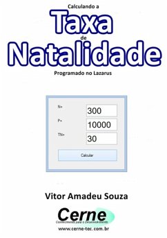Cover Calculando A Taxa De Natalidade Programado No Lazarus (eBook, PDF)