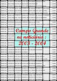 Campo Grande No Noticiário : 2003-2004 (eBook, PDF) Campo Grande No Noticiário : 2003-2004 (eBook, PDF)