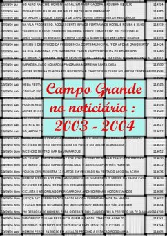 Campo Grande No Noticiário : 2003-2004 (eBook, PDF) - Marta, Valdir Dala