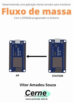 Desenvolvendo Uma Aplicação Cliente-servidor Para Monitorar Fluxo De Massa Com O Esp8266 Programado No Arduino (eBook, PDF) - Souza, Vitor Amadeu