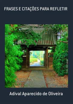 Cover Frases E Citações Para Refletir (eBook, PDF)