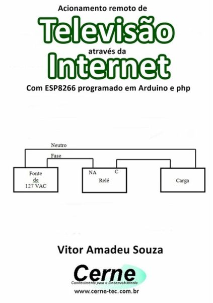 Acionamento Remoto De Televisão Através Da Internet Com Esp8266 Programado Em Arduino E Php (eBook, PDF) Acionamento Remoto De Televisão Através Da Internet Com Esp8266 Programado Em Arduino E Php (eBook, PDF)
