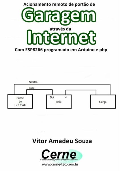 Acionamento Remoto De Portão De Garagem Através Da Internet Com Esp8266 Programado Em Arduino E Php (eBook, PDF) Acionamento Remoto De Portão De Garagem Através Da Internet Com Esp8266 Programado Em Arduino E Php (eBook, PDF)