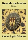 Até Onde Me Lembro (eBook, PDF)