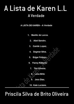 Cover A Lista De Karen L.l (eBook, PDF)