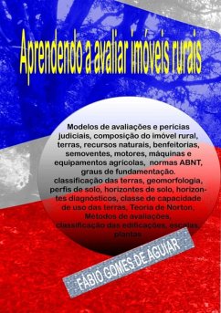 Cover Aprendendo A Avaliar Imóveis Rurais (eBook, PDF)
