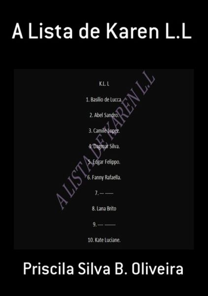 A Lista De Karen L.l (eBook, PDF) A Lista De Karen L.l (eBook, PDF)