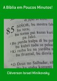 A Bíblia Em Poucos Minutos! (eBook, PDF)