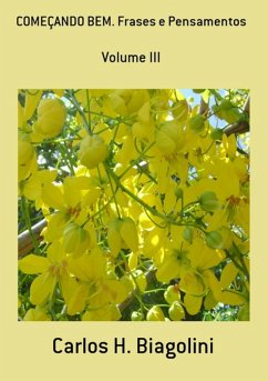 Cover Começando Bem. Frases E Pensamentos (eBook, PDF)