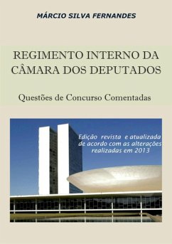 Cover Regimento Interno Da Câmara Dos Deputados - Questões De Concurso Comentadas (eBook, PDF)