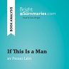 If This Is a Man by Primo Levi (Book... - Bild 1