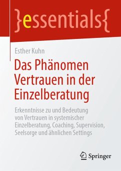 Cover Das Phänomen Vertrauen in der Einzelberatung (eBook, PDF)