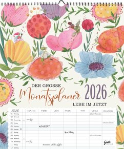 Cover Großer Monatsplaner 2026