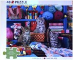 CP48 - Kittens in the Sewing Room by Greg Cuddiford