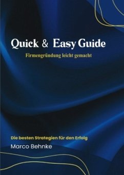 Cover Quick & Easy Guide Firmengründung leicht gemacht