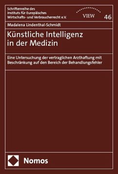 Künstliche Intelligenz in der Medizin - Lindenthal-Schmidt, Madalena