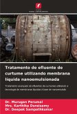 Tratamento de efluente de curtume utilizando membrana líquida nanoemulsionada Tratamento de efluente de curtume utilizando membrana líquida nanoemulsionada