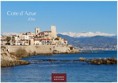 Cover Cote d´Azur Kalender 2026 50x35cm Grosses Format - Atemberaubende Bilder der Côte d'Azur, von glamourösen Küstenstädtchen bis zu unberührter Natur der französische Riviera