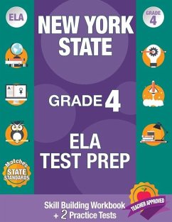 Cover New York State Grade 4 Ela Test Prep