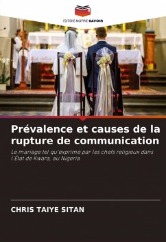 Prévalence et causes de la rupture de communication - SITAN, CHRIS TAIYE