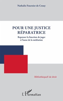 Cover Pour une justice réparatrice