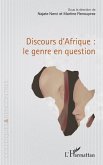 Discours d'Afrique : le genre en question Discours d'Afrique : le genre en question
