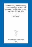 Die Entstehung und Entwicklung von Leibesübungen als Schulfach: Argumentationslinien und Akteure zwischen 1770 und 1850 Die Entstehung und Entwicklung von Leibesübungen als Schulfach: Argumentationslinien und Akteure zwischen 1770 und 1850