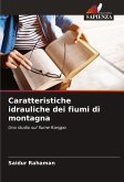 Caratteristiche idrauliche dei fiumi di montagna