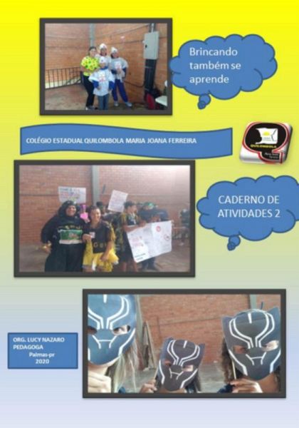 Colégio Estadual Quilombola- Brincando Também Se Aprende (eBook, PDF)