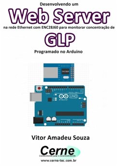 Cover Desenvolvendo Um Web Server Na Rede Ethernet Com Enc28j60 Para Monitorar Concentração De Glp Programado No Arduino (eBook, PDF)