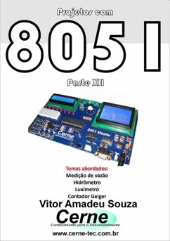 Cover Projetos Com 8051 Parte Xii (eBook, PDF)