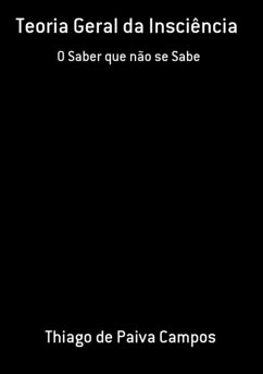 Cover Teoria Geral Da Insciência (eBook, PDF)