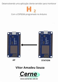 Desenvolvendo Uma Aplicação Cliente-servidor Para Monitorar H2 Com O Esp8266 Programado No Arduino (eBook, PDF) - Souza, Vitor Amadeu